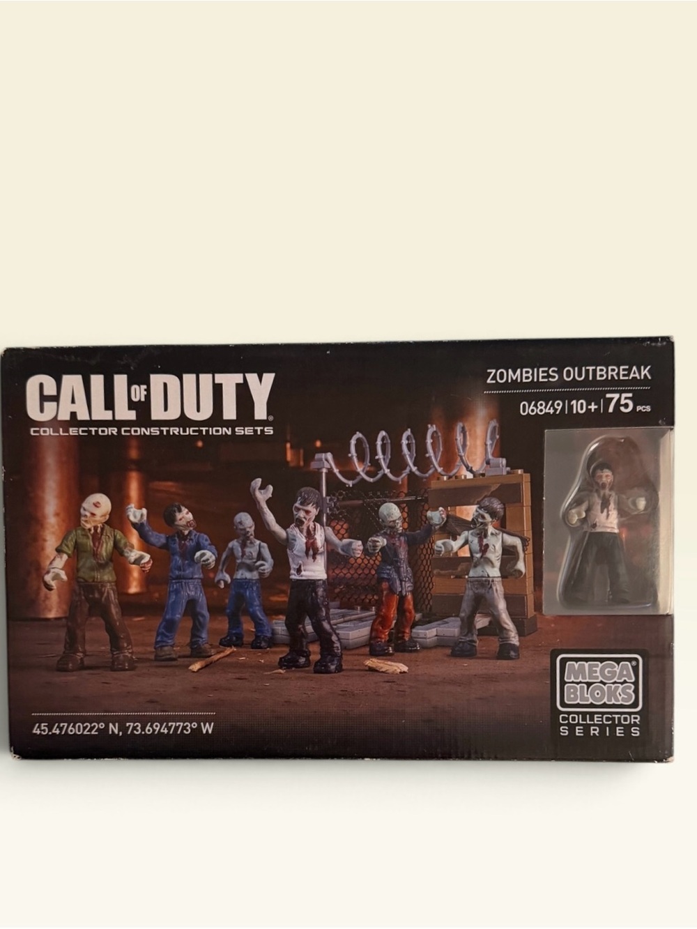 Mega Bloks Call of Duty Zombies Outbreak 06849 - SEALED (Box Has Wear)